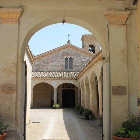 Montefalco, chiesa e convento di San Fortunato