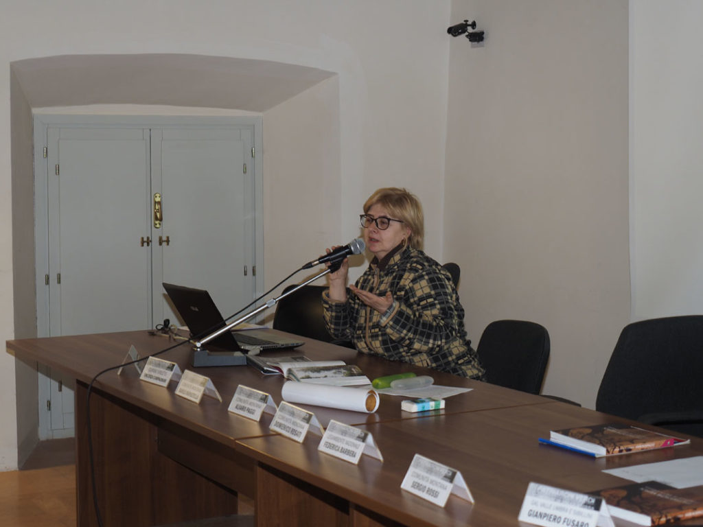 Presentazione di ‘Patriarchi verdi. Itinerari in Valle Umbra’ – palazzo Mauri, Spoleto, 12 marzo 2016. Simonetta Bandini, Legambiente Spoleto